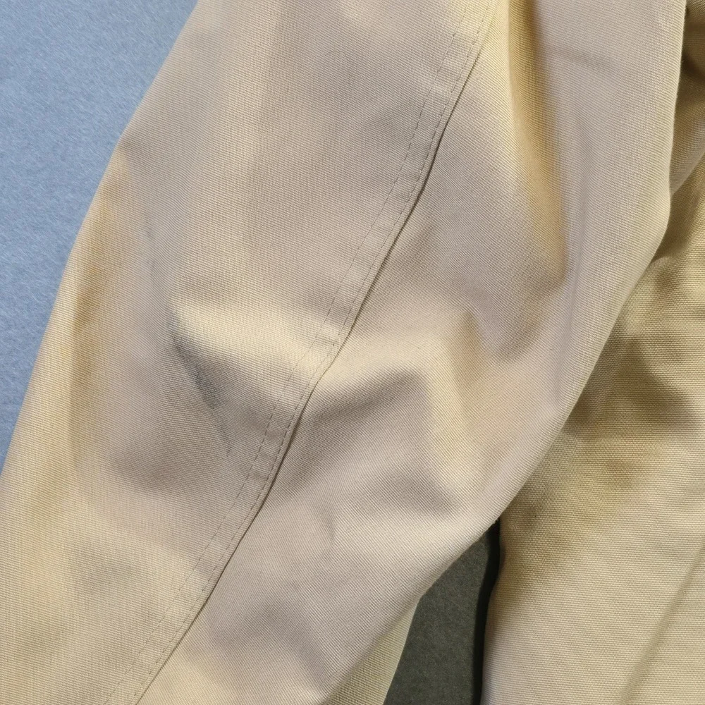 Vintage Grais Men's Tan Faux Fur Lined Western Coat Size 46‎ Reg Made in USA